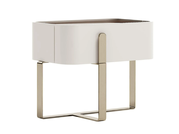 EDEN L - Bedside table with drawers _ Capital Collection